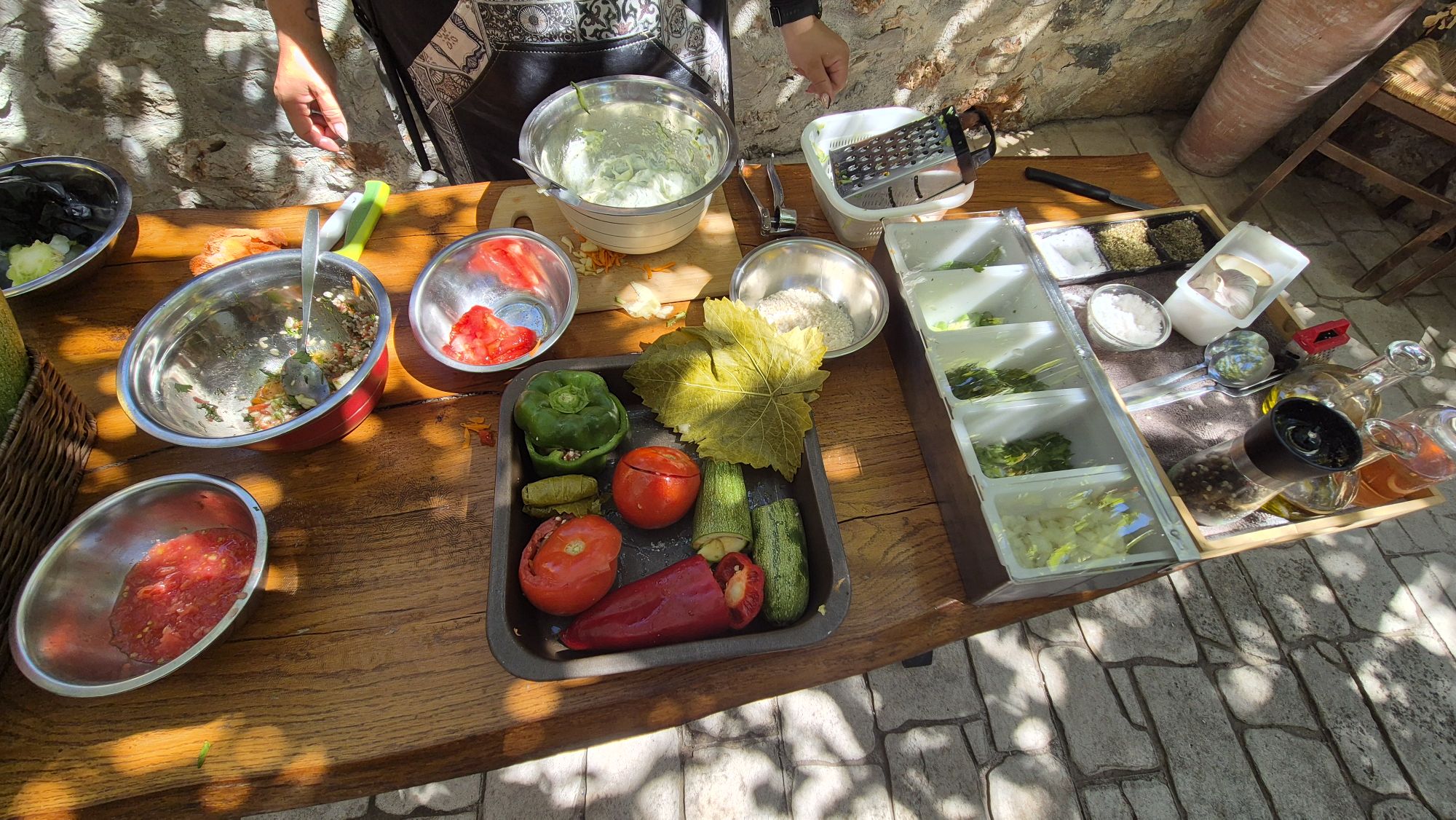 Kochvorführung 1h bei 180 Grad abgedeckt, plus 10min offen