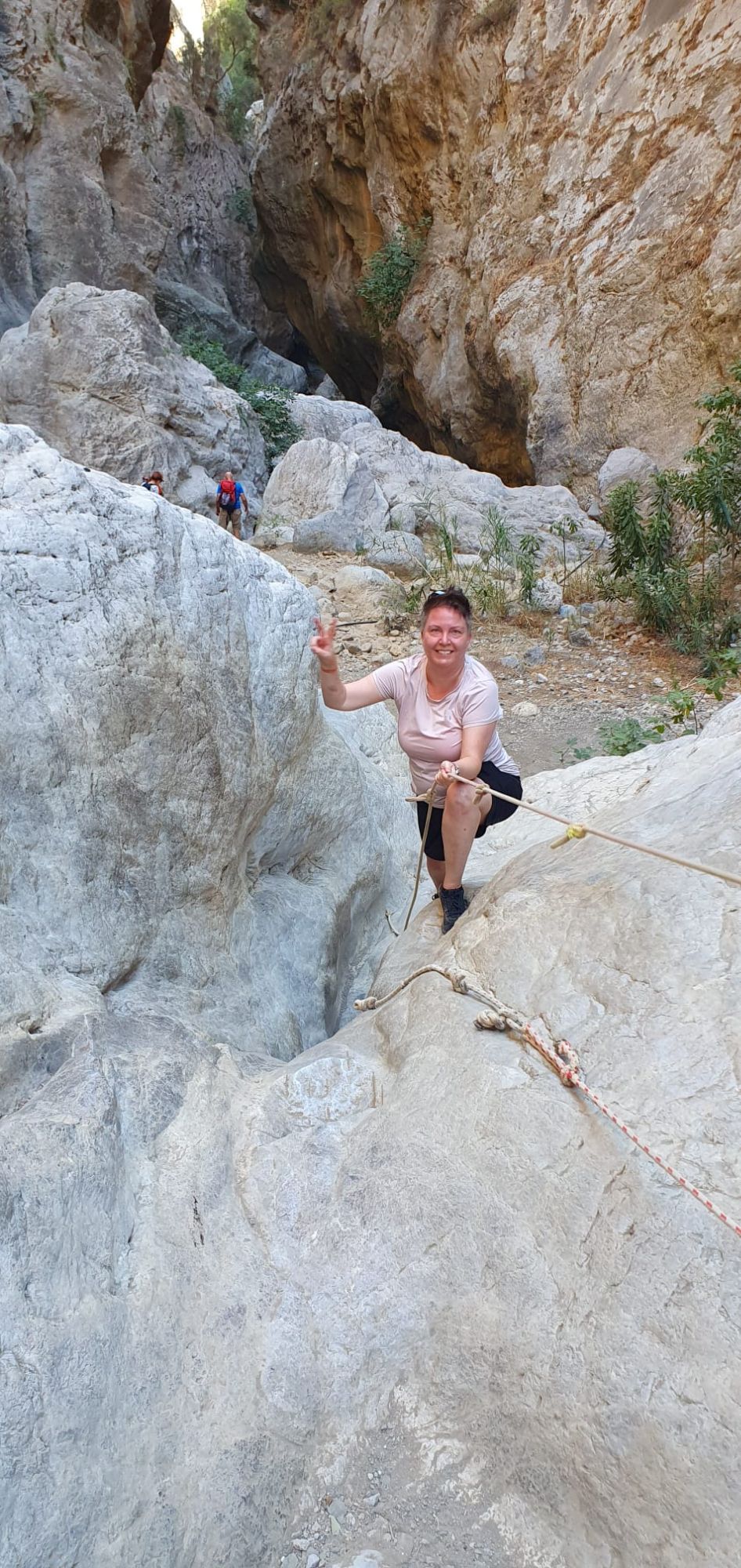 Nur mit Seilen machbar